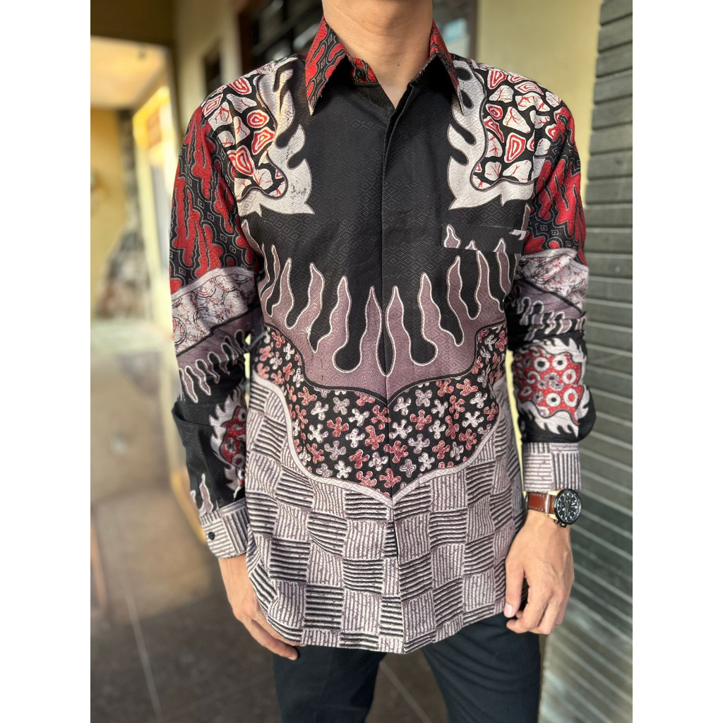 KRD036 KEMEJA LENGAN PANJANG/PENDEK BATIK DOBY RISNA