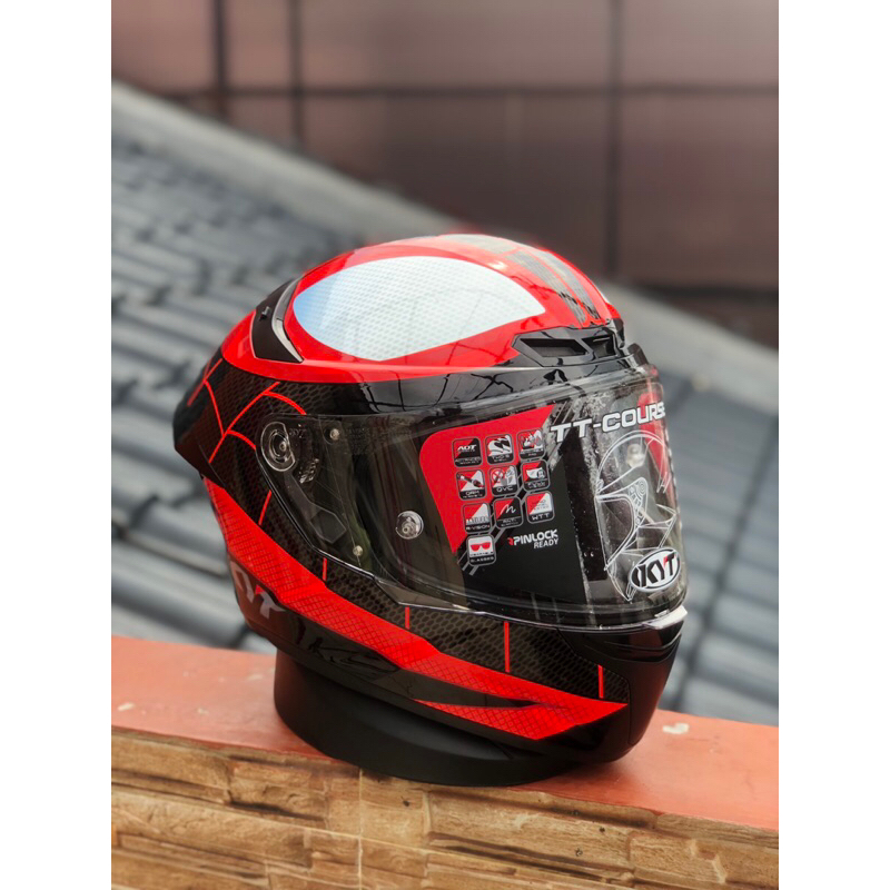Kyt TT Course Marvel Spiderman | 2nd Like New |