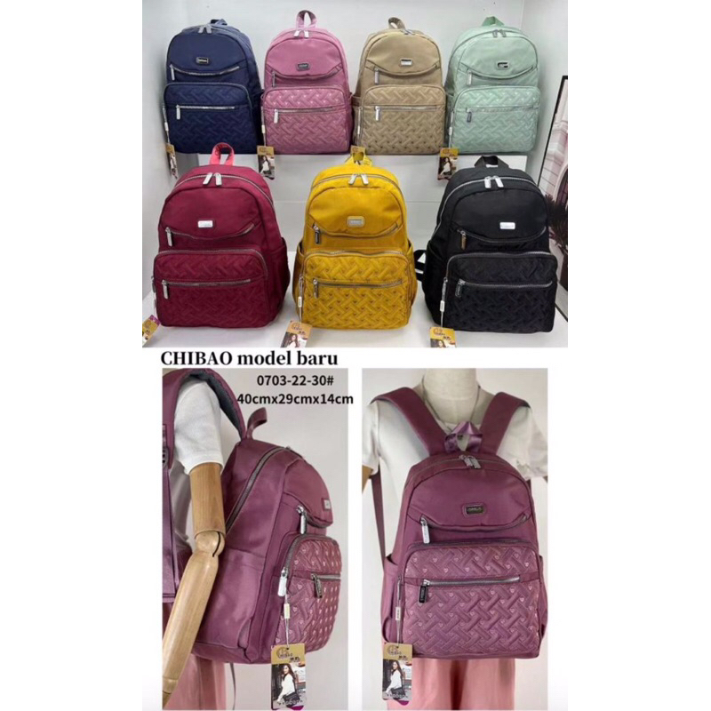 Tas Ransel 0703-22 Chibao Ukuran Besar Import