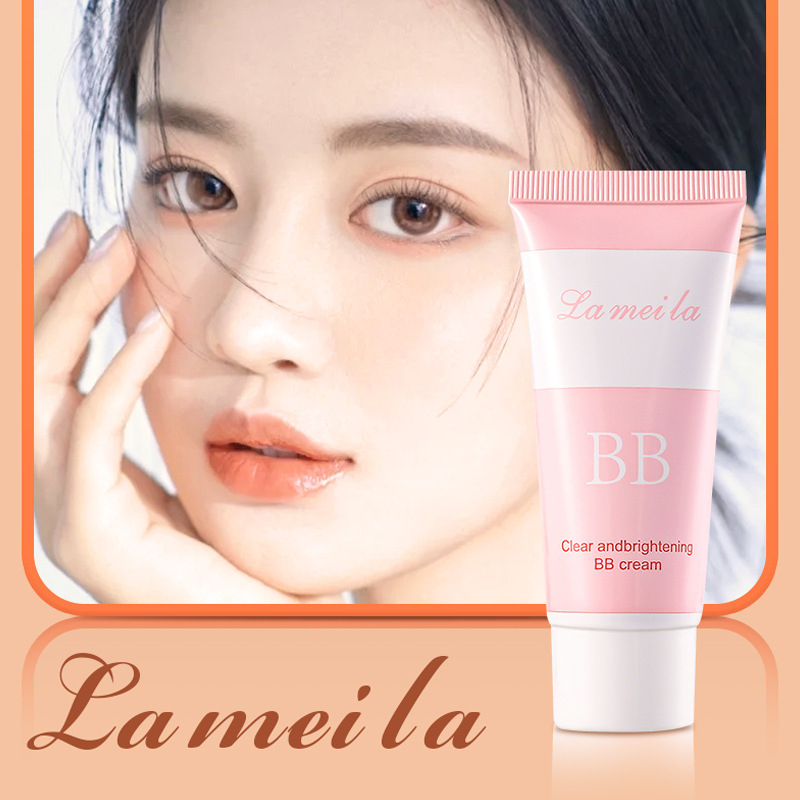 Lameila BB Cream Makeup untuk Wajah Mencerahkan Memutihkan Make up Base LA219