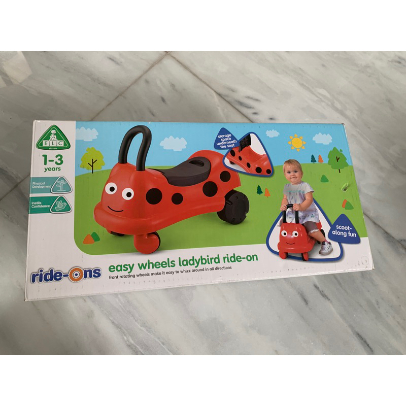 pushwalker ladybird elc preloved like new