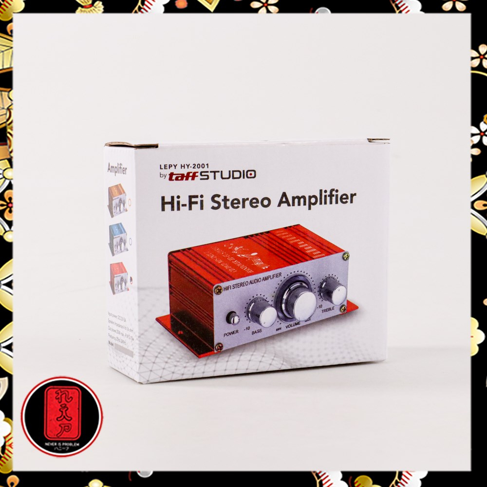 TaffSTUDIO Lepy Hi-Fi Stereo Amplifier Speaker 2 channel 20W - HY-2001