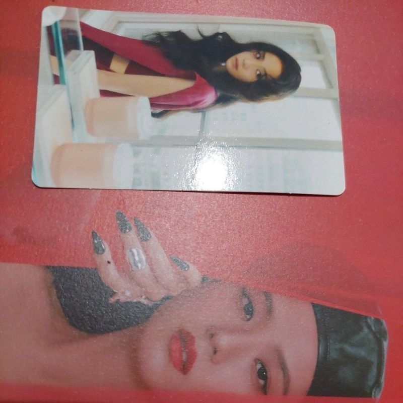 Jisoo 1st Single Album " ME " YG TAG Album ( LP Version A ) Official Photocard Set