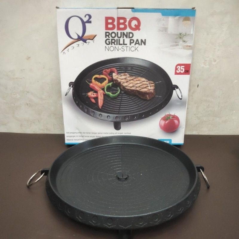panggangan BBQ round grill pan Q2 /bulgogi pan/panggangan bulat