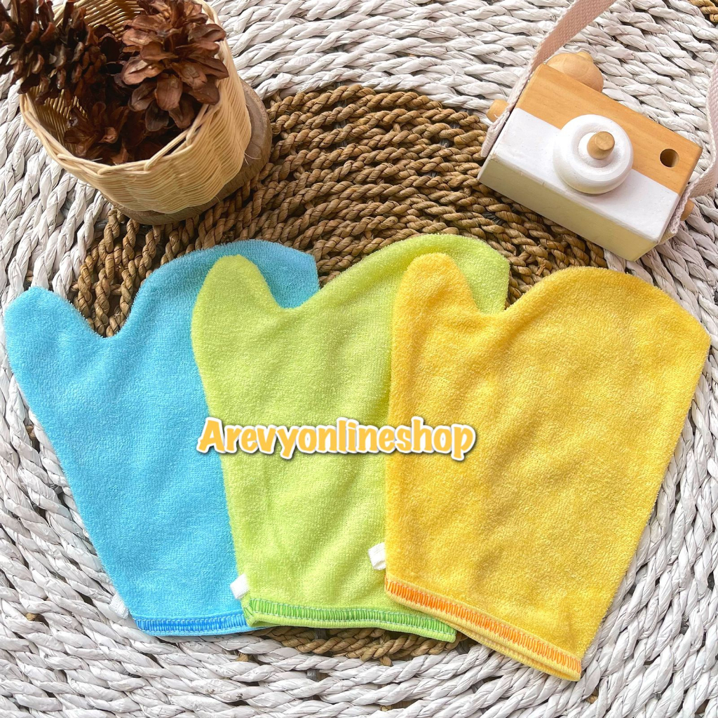 Washlap Baby Jari Dan Kotak Bahan Handuk Perlengkapan Mandi Bayi Arevyonlineshop