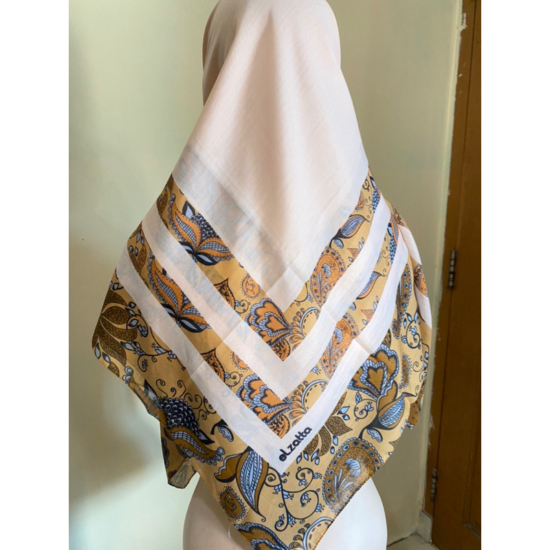 SALE Hijab Jilbab Kerudung Segiempat Motif Elzatta Dauky