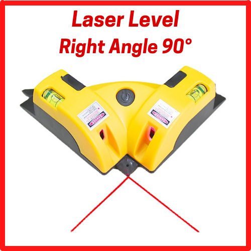 Laser Siku Sudut 90 Derajat / Laser Level Waterpass / Alat Ukur Siku / Laser Line