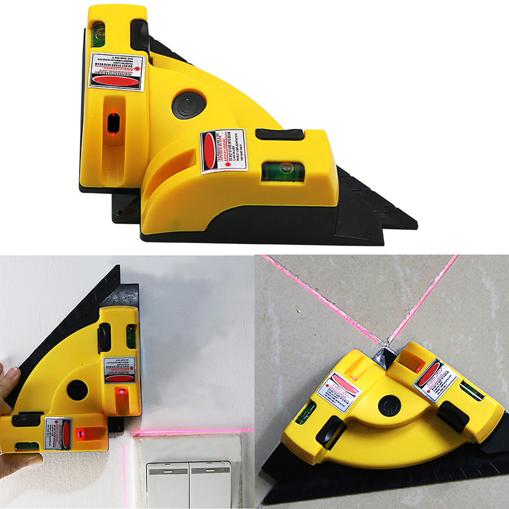 Laser Siku Sudut 90 Derajat / Laser Level Waterpass / Alat Ukur Siku / Laser Line