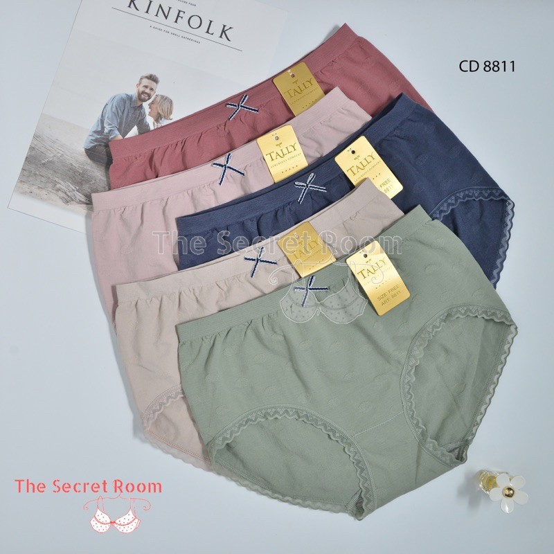 TALLY CD CELANA DALAM RAJUT 8811 | FREE SIZE | FIT XL | BAHAN RAJUT HALUS