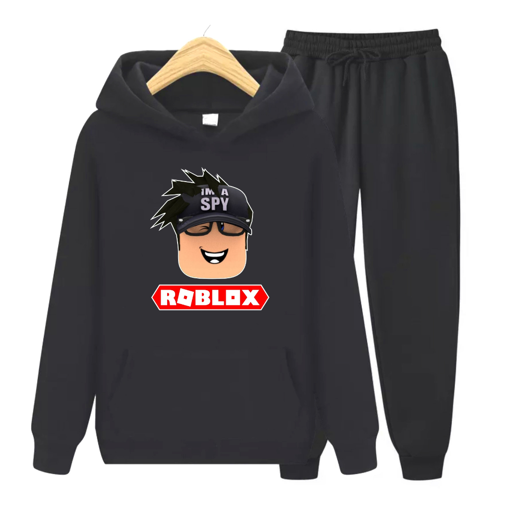 FenishaStore Setelan Sweater Hoodie Anak-anak ROBLOX Usia 4-13Tahun Bisa Bayar Ditempat COD