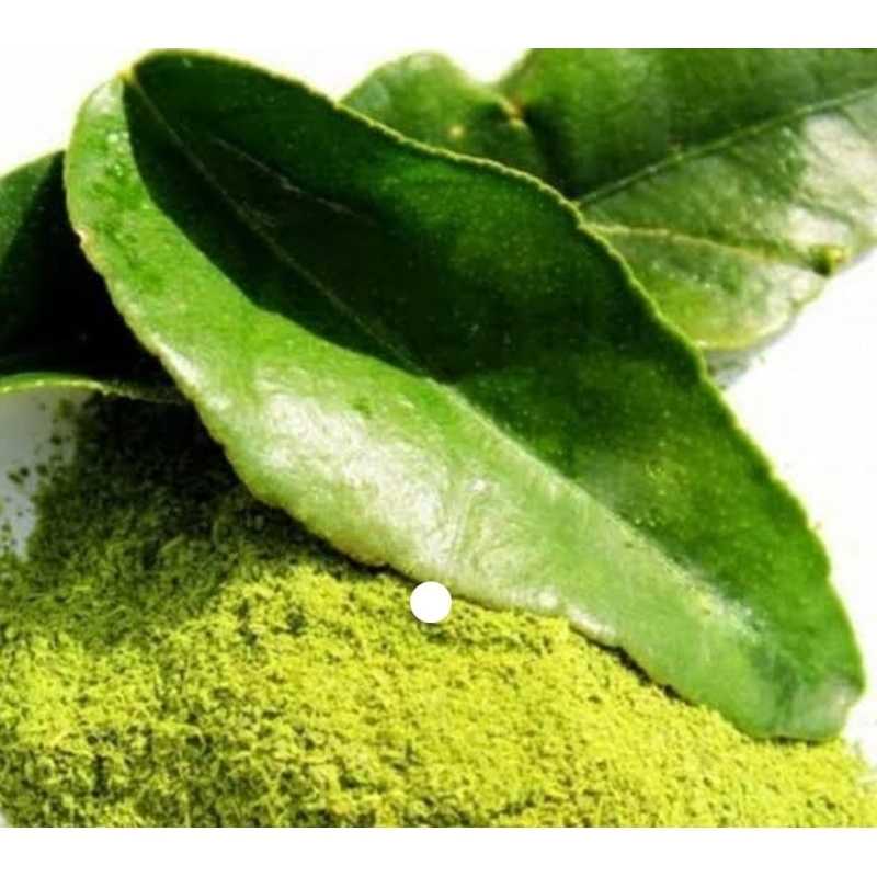 

Daun jeruk purut bubuk halus kaffir lime leaves powder 50g