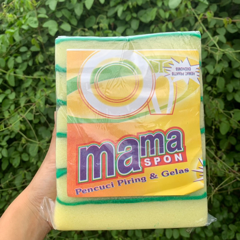 Tapas mama untuk mencuci piring