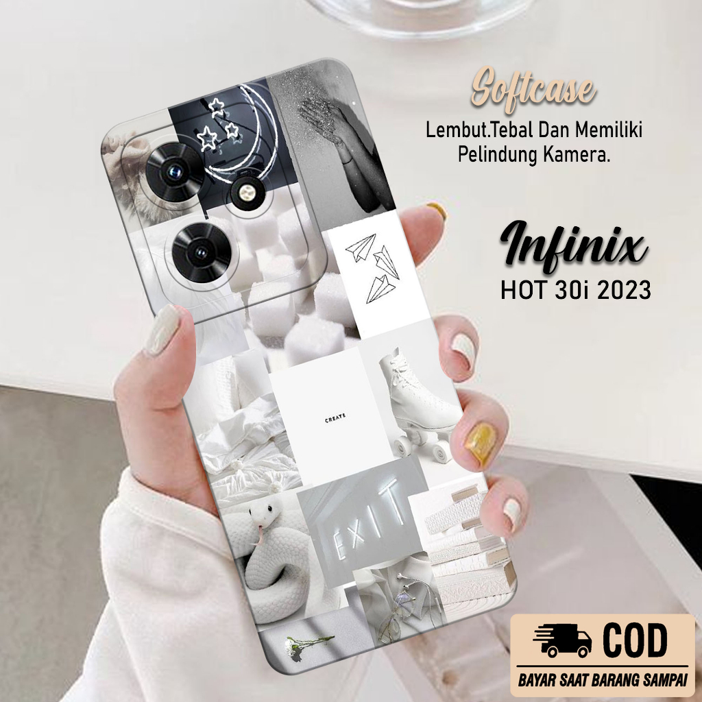 Case Hp Infinix Hot 30i 2023 - Softcase Infinix Hot 30i Terbaru - Casing Infinix Hot 30i - Kesing In