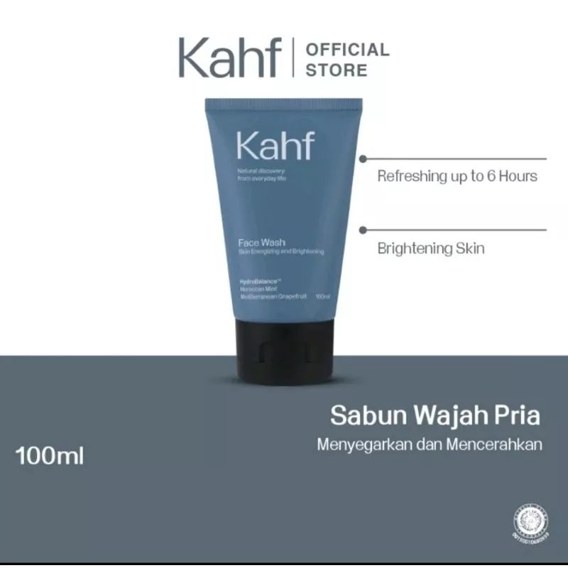 Kahf Sabun Wajah Pria 100 ml