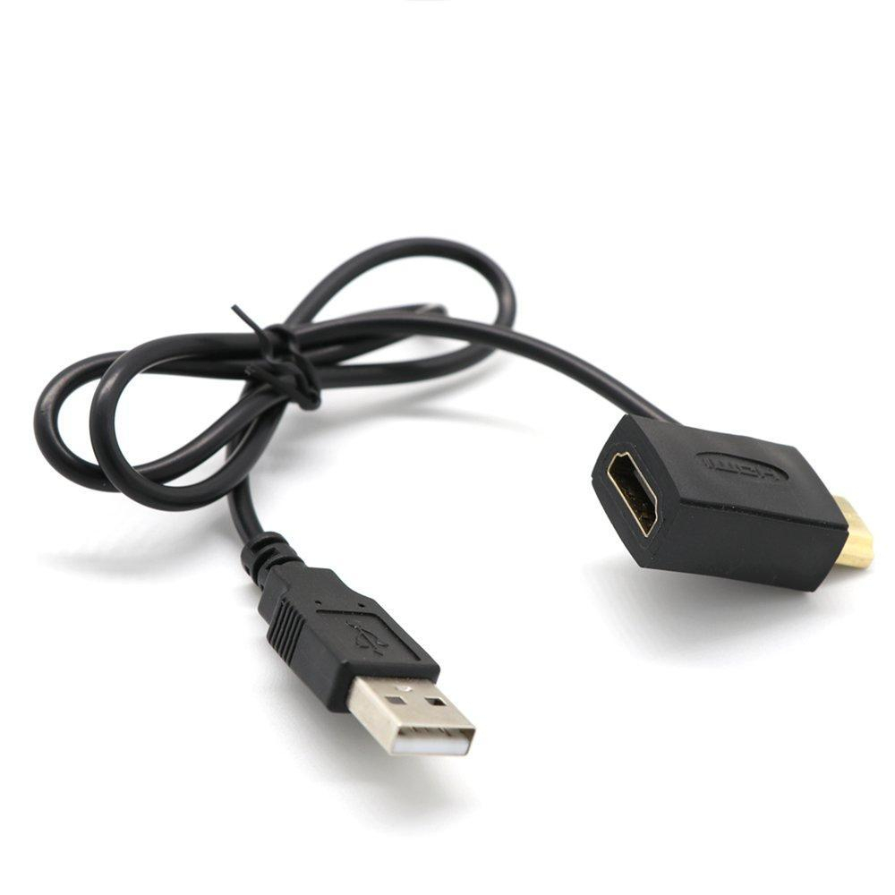 Adapter Converter USB 2.0 Male to HDMI Female / USB HDMI KABEL MALE