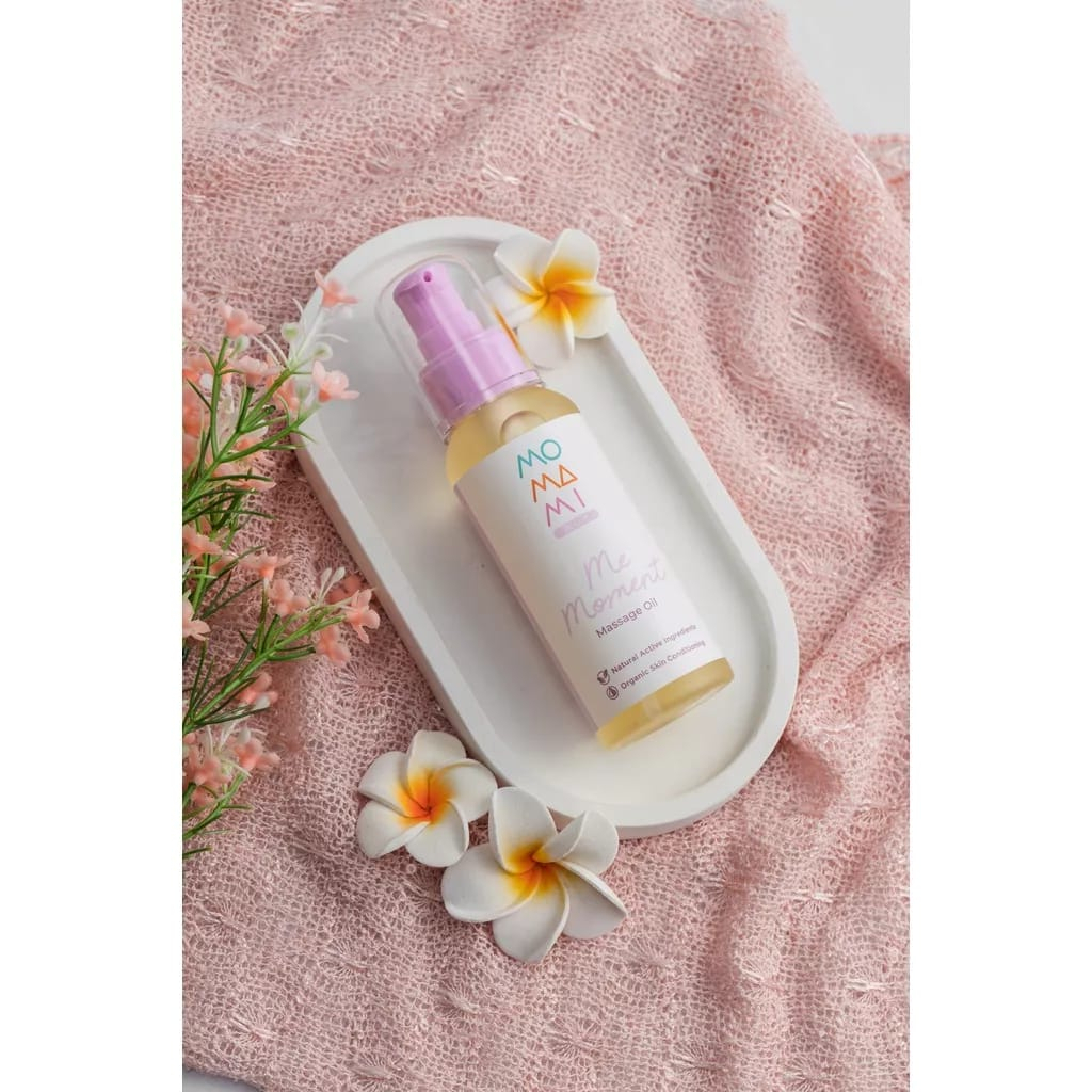 Momami Me Moment Massage Oil 100ml - Minyak pijat anak