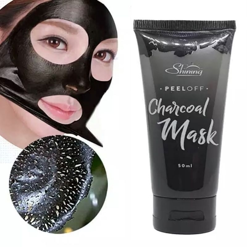 Shinning Peel Off Charcoal Mask Masker Wajah Original BPOM