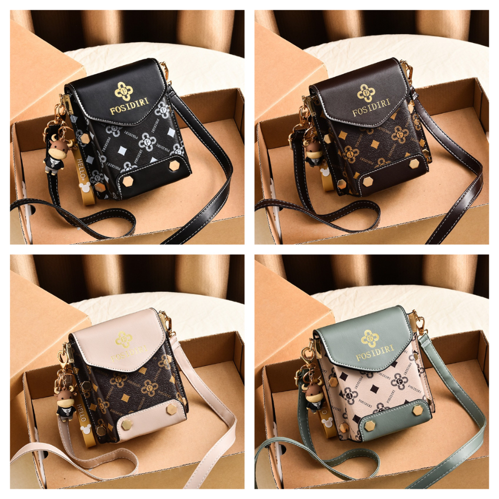 Tas Wanita Premium Shoulder Bag / Tas Selempang Kulit Sintetis / Tas Selempang Wanita Import High Quality Pu Material / Tas Hp Import Slempang Wanita