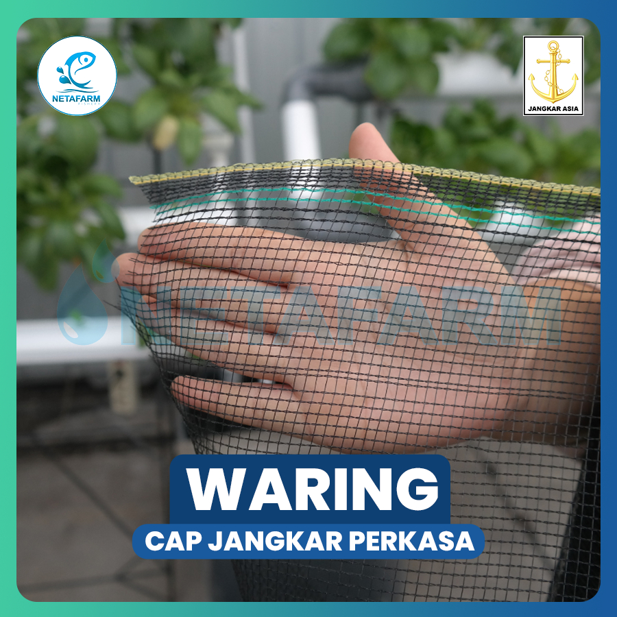 Waring Hitam CAP JANGKAR PERKASA L120cm P100m - 1 Roll