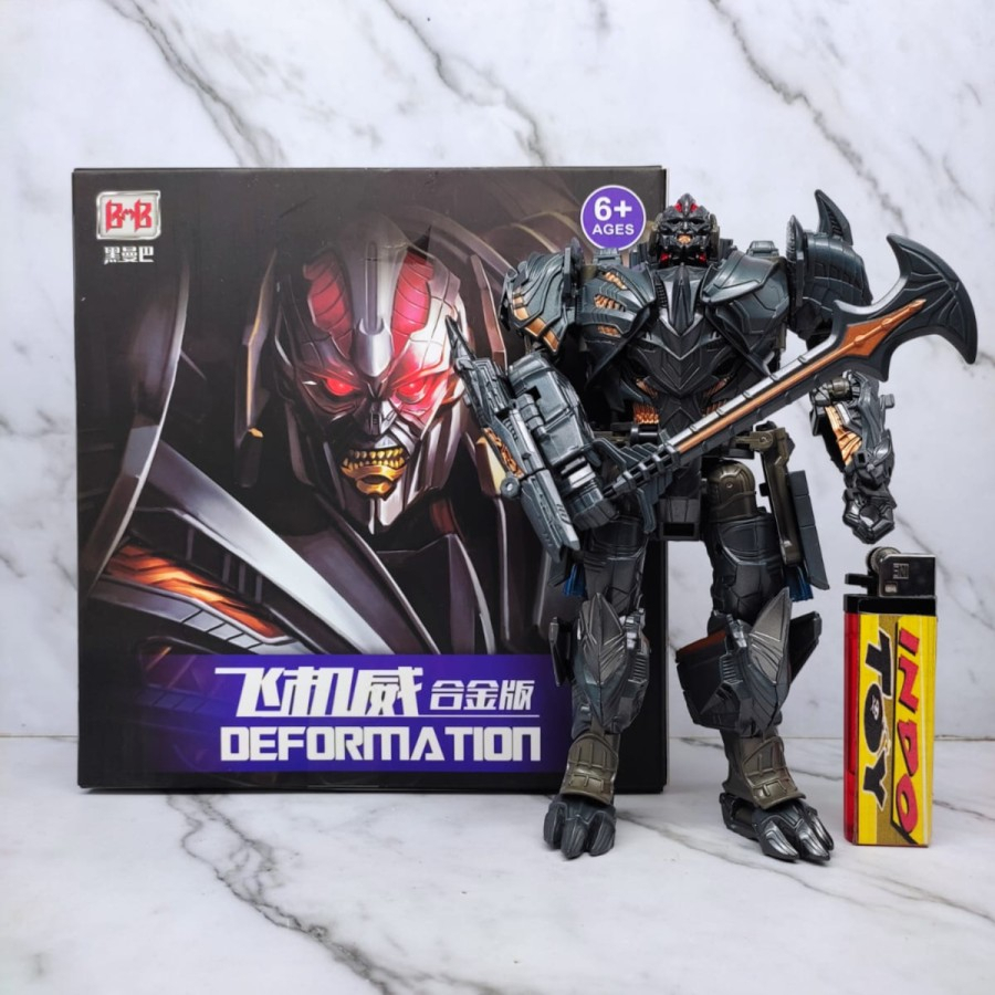 Transformers Deformation Savior Figure Megatron BMB Inters Tellar