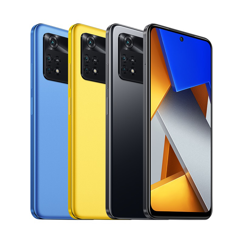 HANDPHONE POCOPHONE M4 PRO 4G RAM 8GB/256GB | 6GB/128GB (Power Black, Poco Yellow, Cool Blue)