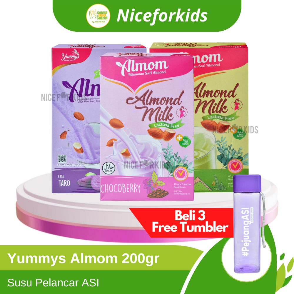 Yummy's Almom Booster Asi / Lemom Booster Tea / Kukimond / Amondeu / Almonde