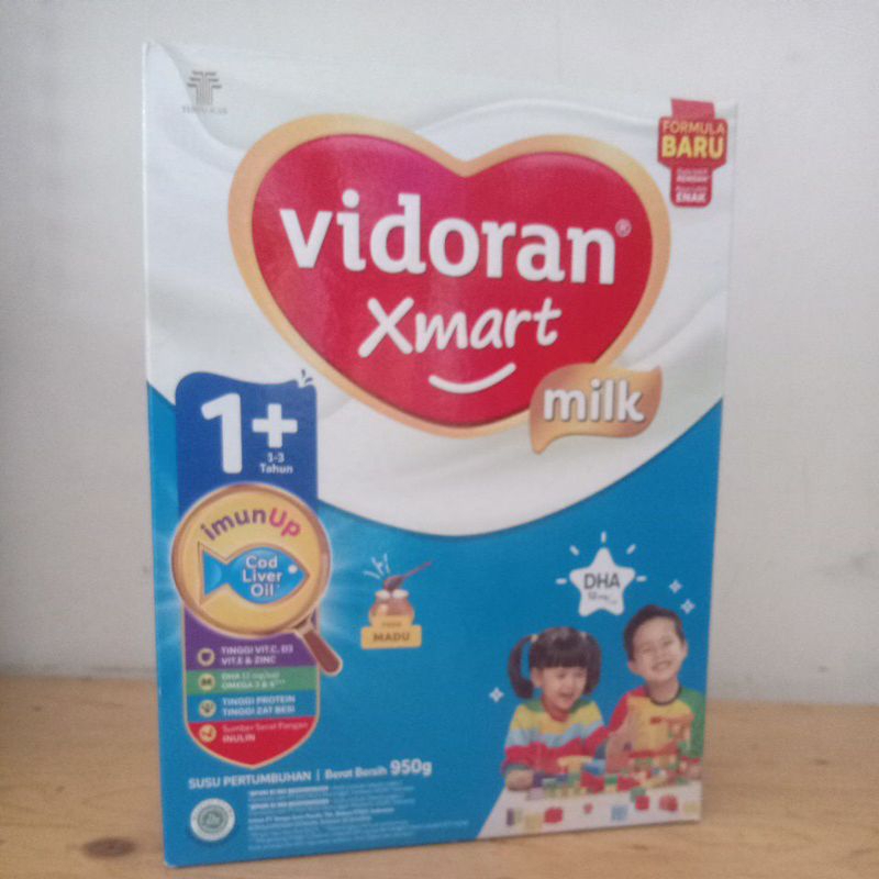 

VIDORANXMARTMILK1+/3+DENGANIMUN-UPDANCODLIVEROILKEMASAN925G