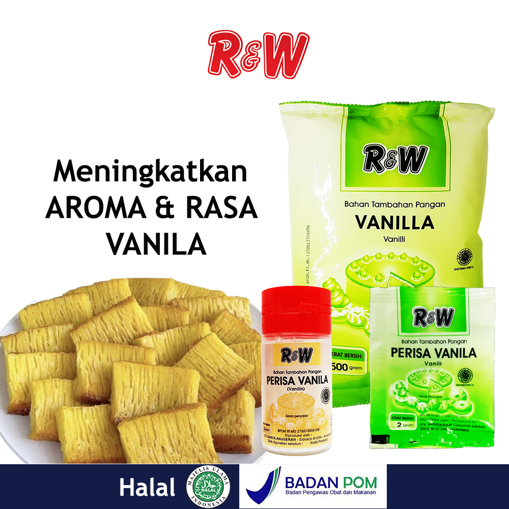 Vanili Bubuk Perisa Vanila Rajawali R&amp;W RW 2 g