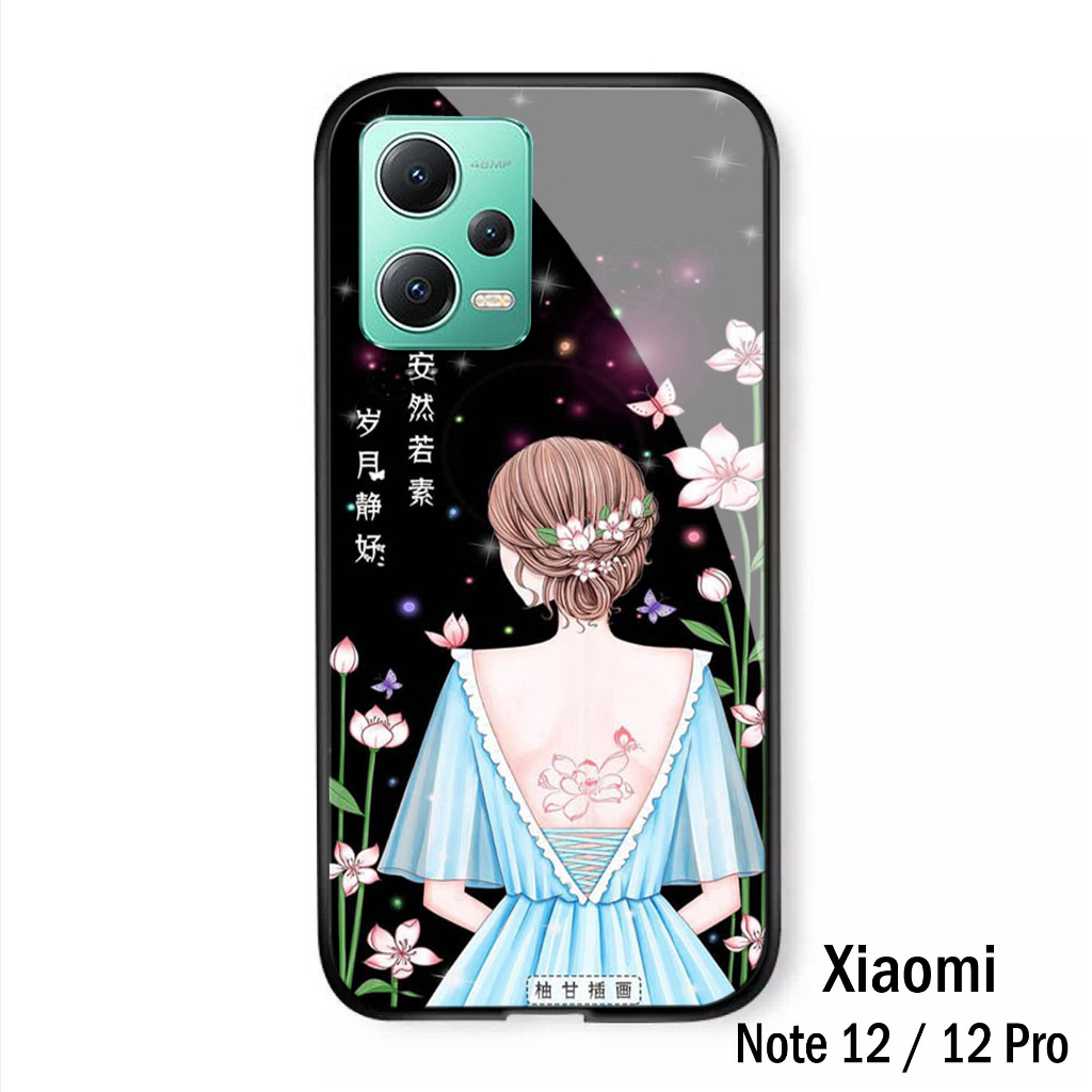 [H04 ]Softcase Glass Kaca REDMI NOTE 12 - Case HP REDMI NOTE 12 PRO - Softcase REDMI NOTE 12 - Case 