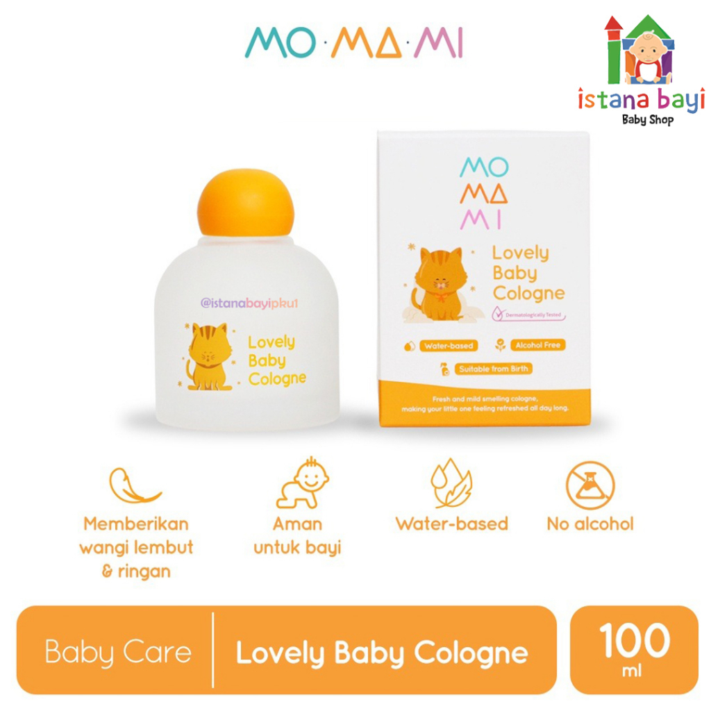 MOMAMI LOVELY BABY COLOGNE 100ML - Parfum Anak