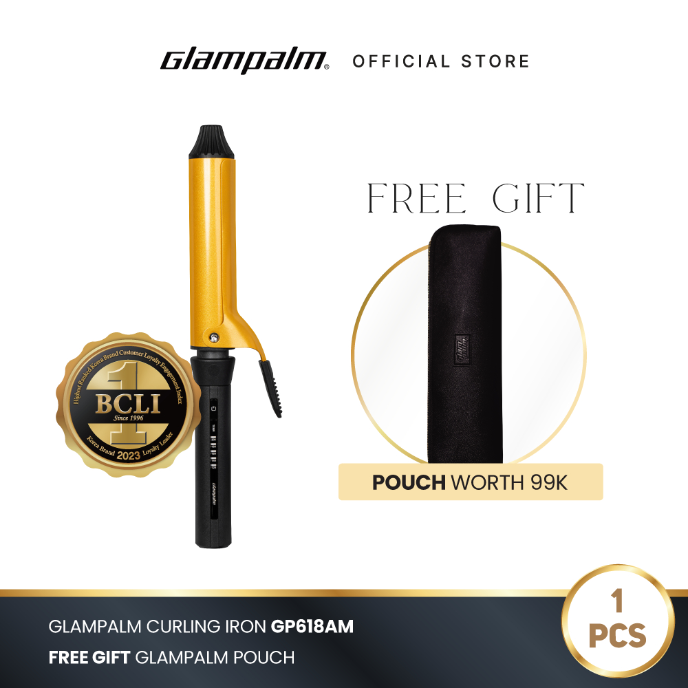 Glampalm Catokan Pengeriting Rambut / Curling Iron GP618AM