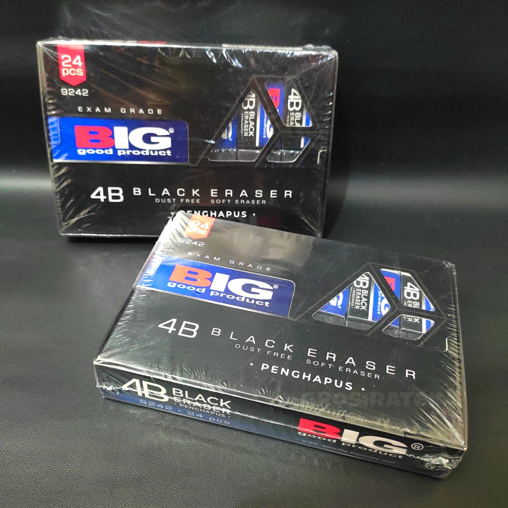 

ERASER, PENGHAPUS, STIP B-24 9242 BLACK BIG