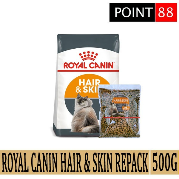 ROYAL CANIN HAIR N SKIN 500GR REPACK