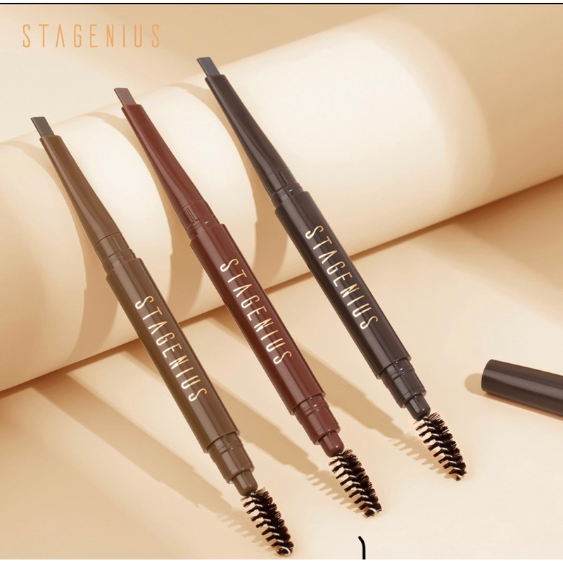 STAGENIUS SG-26 SG26 ALL READY EYEBROW WITH BRUSH WATERPROOF & LONG LASTING