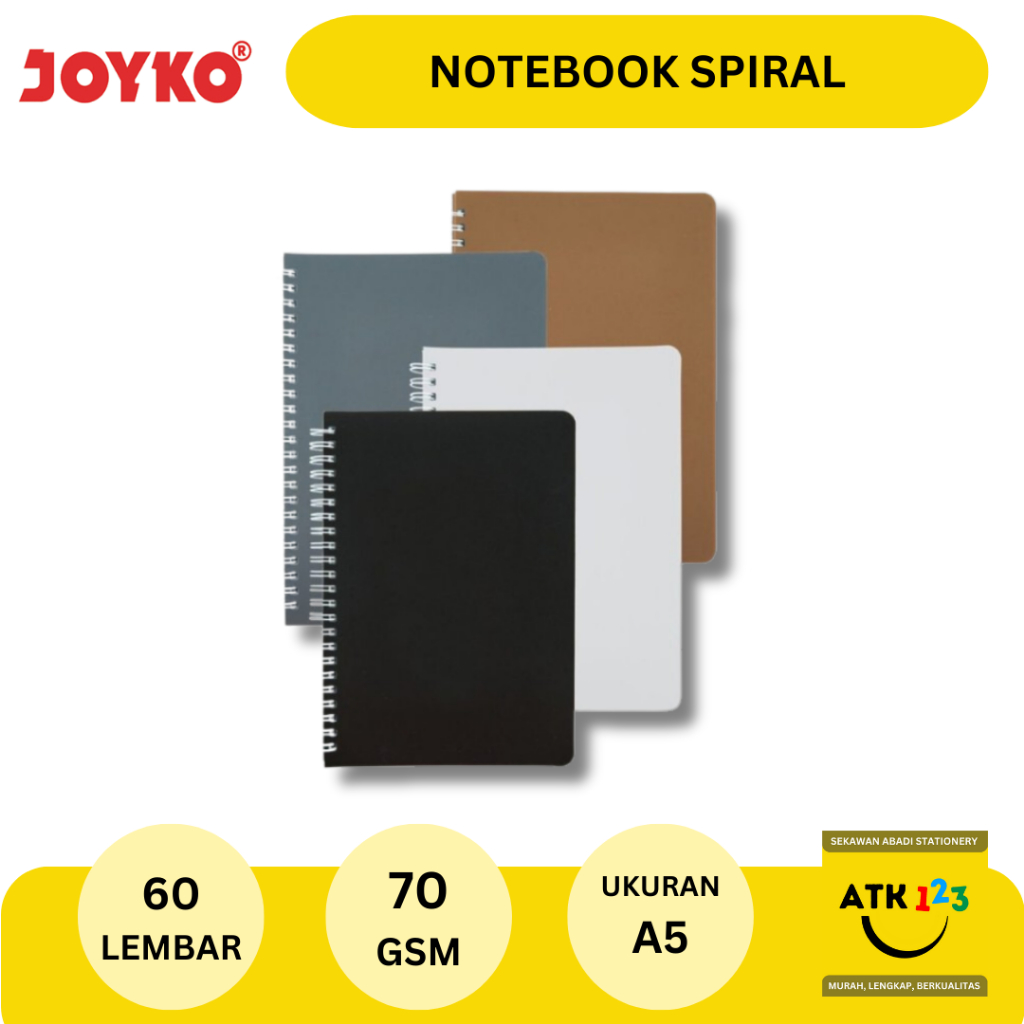 Buku Tulis Catatan / Diary / Notebook Bergaris Joyko A5 NB-690
