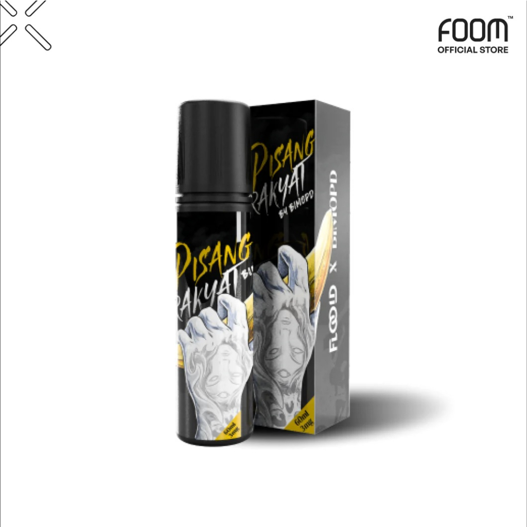 Foom Pisang Rakyat 60ML 3MG Freebase