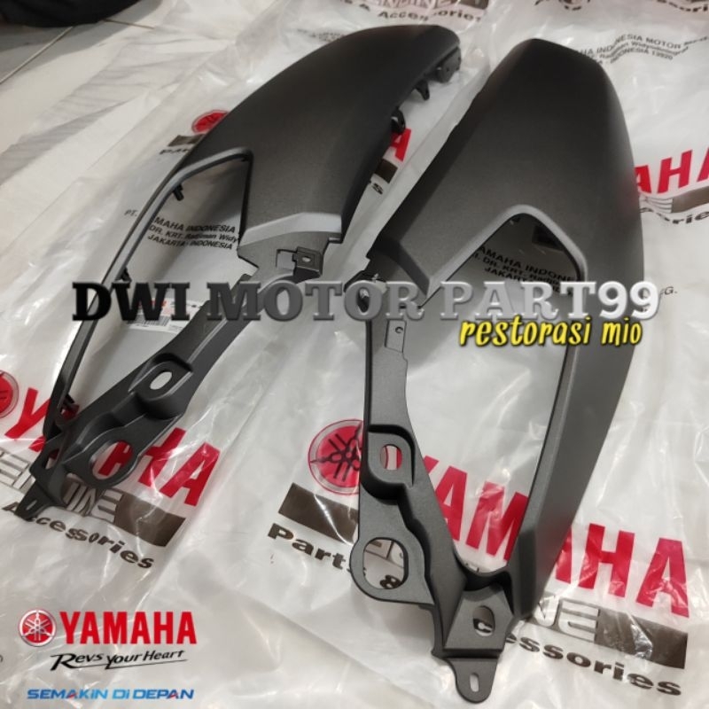 COVER SIDE BODY SET KANAN KIRI GRAY DOFF NMAX N MAX N-MAX 2DP-P4 ASLI ORIGINAL