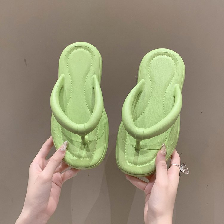 PROMO 10.10 PUNCAK ☀ACCBAYI☀ SD18 PVC Sandal Jepit Wanita Import Bangkok Karet Bulat Rubber Rebal Anti Slip Bahan Lentur Elastis Empuk