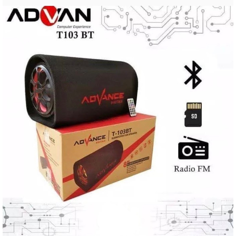 SPEAKER ADVANCE T103BT SPEAKER ADVANCE T 103 BT PENGERAS SUARA ADVANCE T103BT