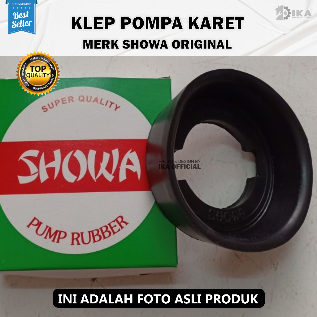 KLEP POMPA DRAGON MERK SHOWA ORIGINAL 100% / POMPA AIR AYUN / KODOK WARNA / PUMP RUBBER TEBAL MURAH