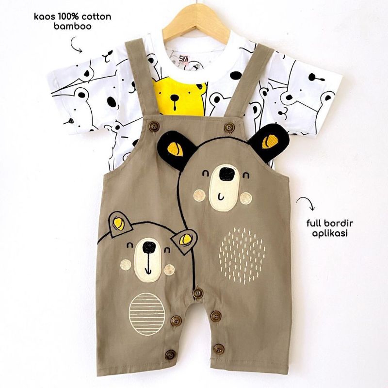 setelan baju piyama bayi laki laki umur 1 tahun 8 9 10 11 bulan / baju terusan anak bayi laki laki u