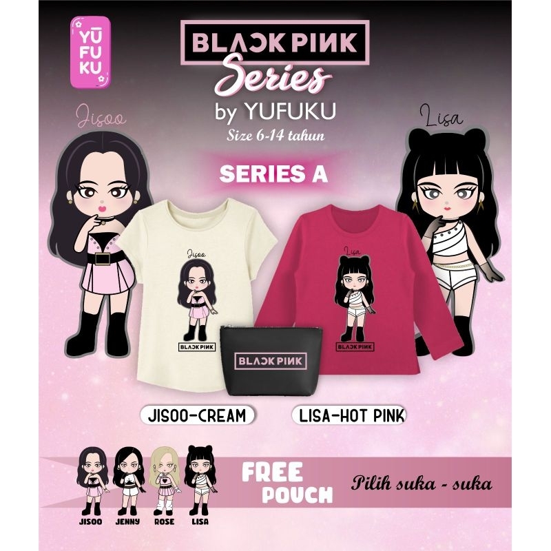 Pre Order ‼️ Blackpink Series free Pouch by Yufuku