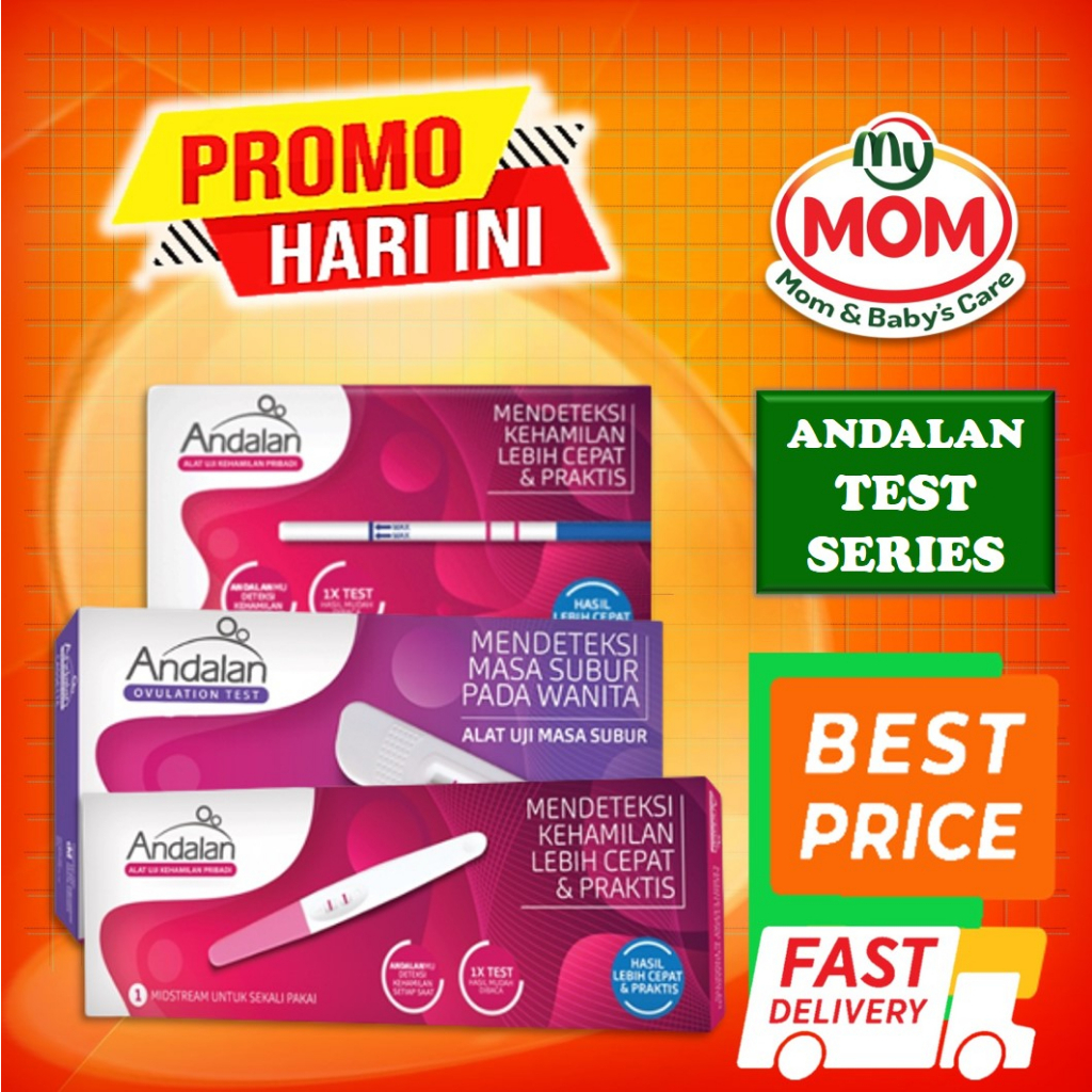 [BPOM] Andalan OVULATION Test Kit / Andalan Test Kesuburan / MY MOM