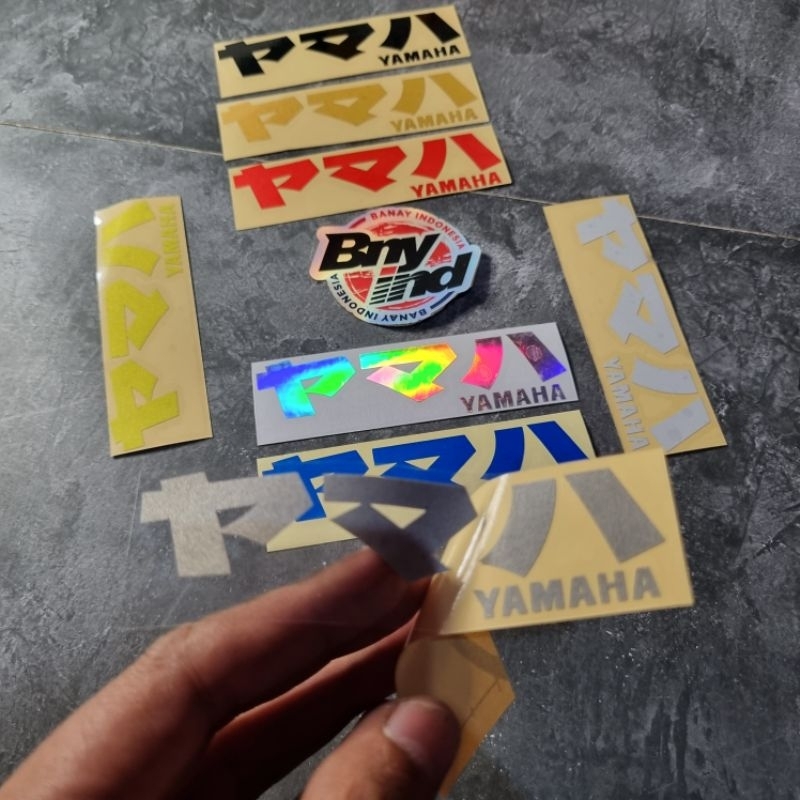 Sticker Stiker YAMAHA Jepang Cutting