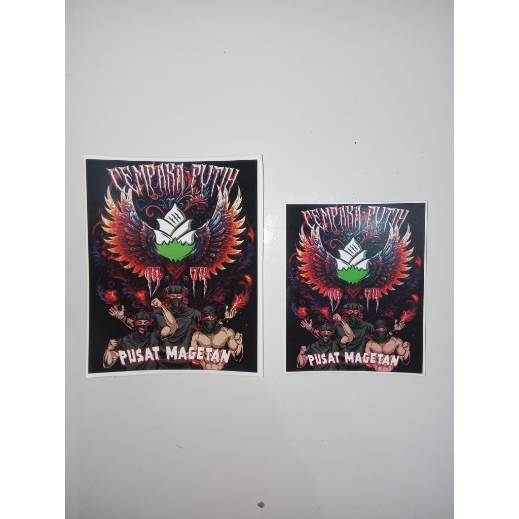 

Stiker PSCP Bahan Vinyl (Anti air) dapat 2 Stiker