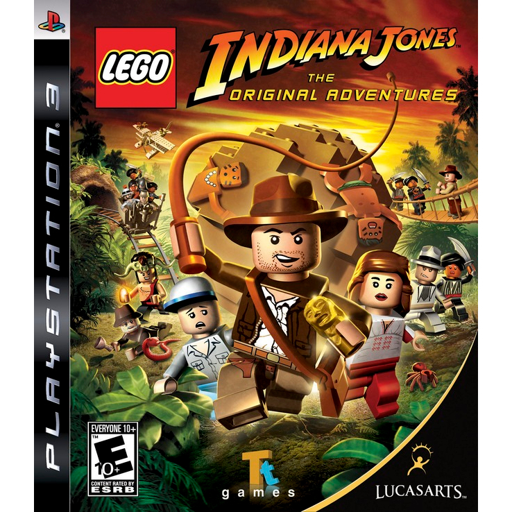 Game PS3 PKG CFW OFW HEN LEGO Indiana Jones The Original Adventures