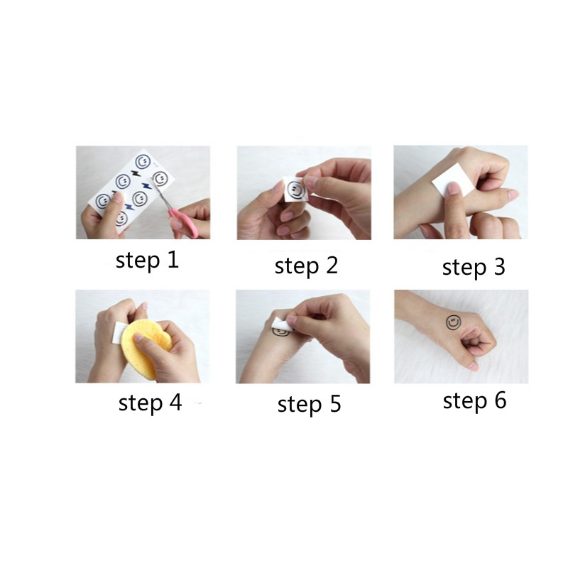 CSP151 – Water Tattoo Fairy Tale Butterfly Flower Temporer Cosplay Instan