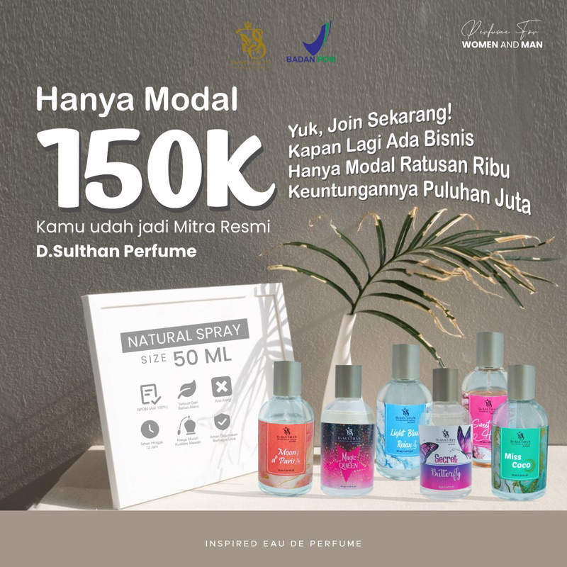 paket mitra D’sultan parfume
