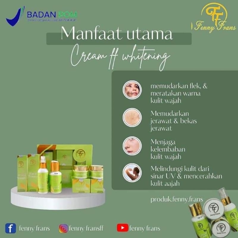 Whitening Cream FF Fenny Frans