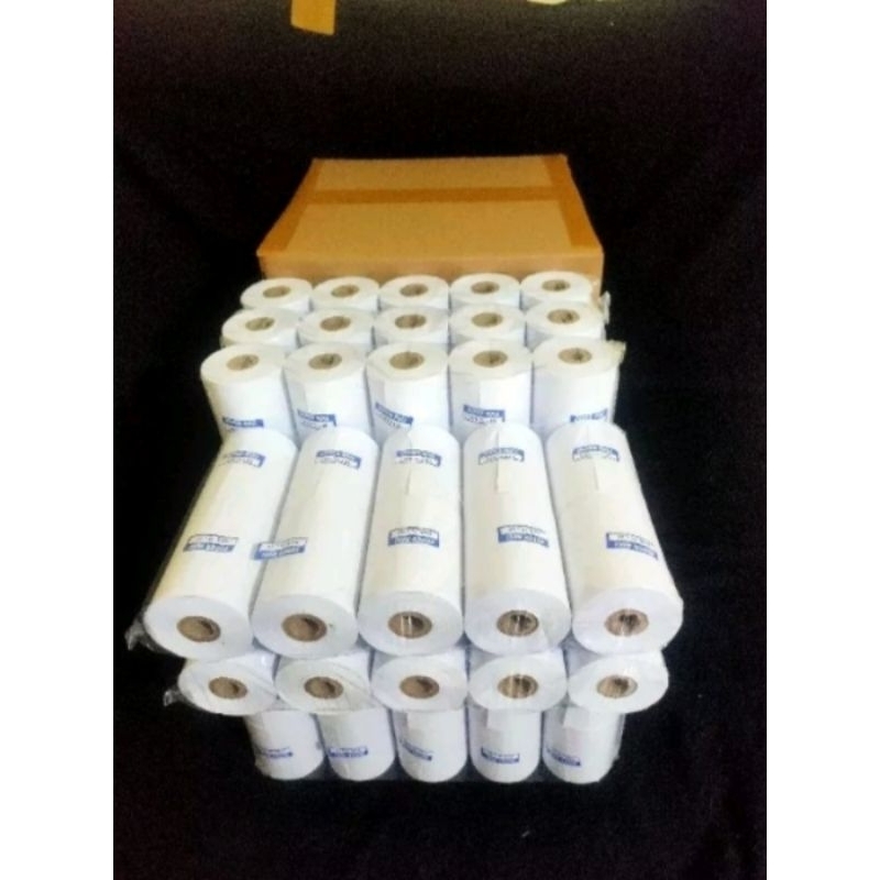 

RB6 Kertas struk kasir HVS 1Ply 75x65mm paket 10 pcs